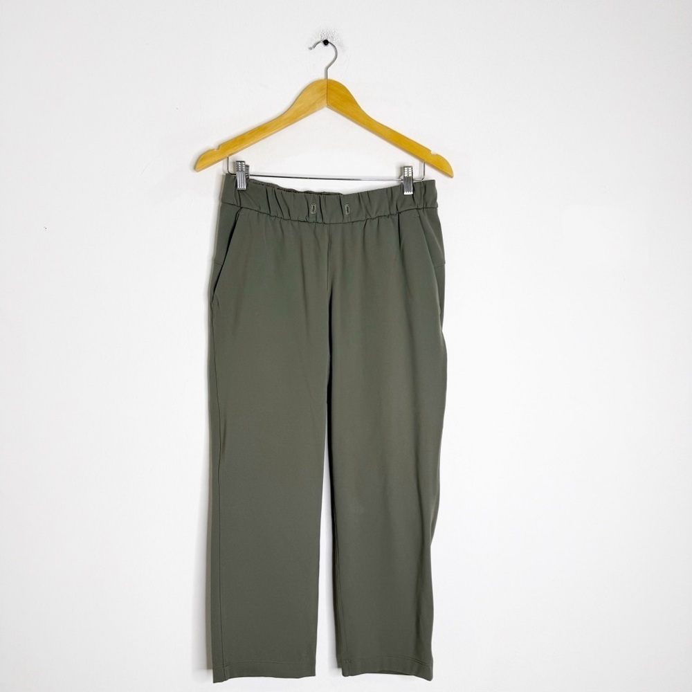 Lululemon On The Fly Pants – Women’s Size 6 – Dark Olive Green